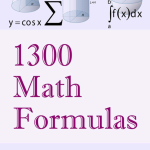 1300 Maths Formulas