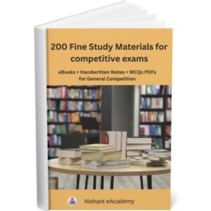 200 Fine PDF Study Material for Competitive Exam Links