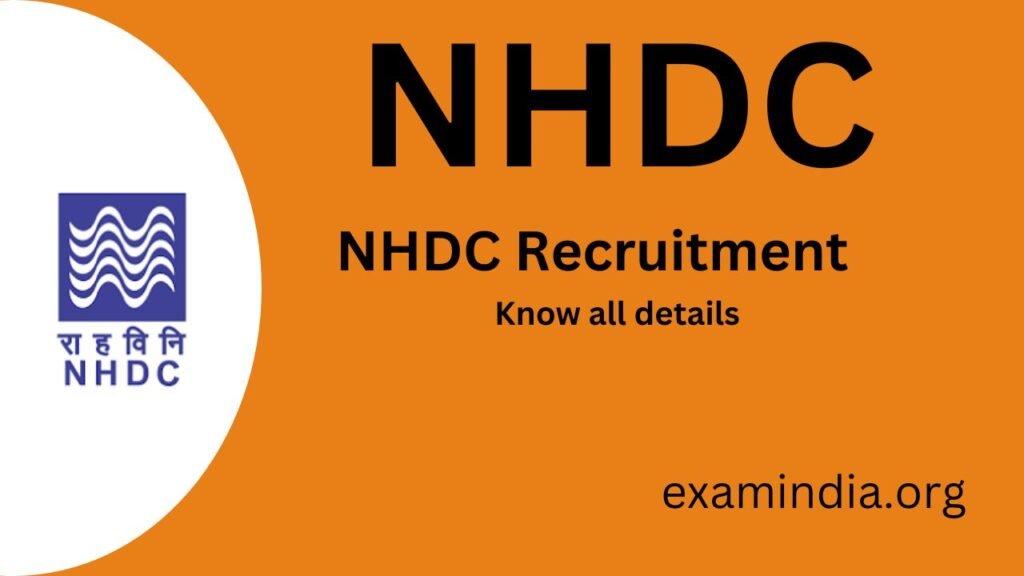 NHDC Recruitment